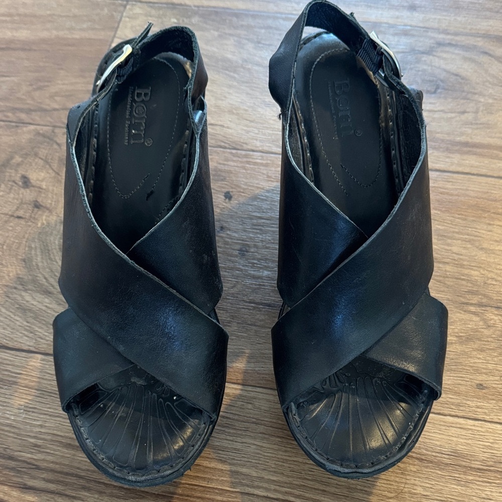 Born Black Women's Sandals